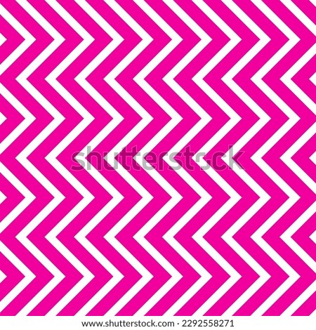 Classic pink and white chevron seamless pattern. Seamless zig zag pattern background. Regular texture background. Suitable for poster, brochure, leaflet, backdrop, card, etc.
