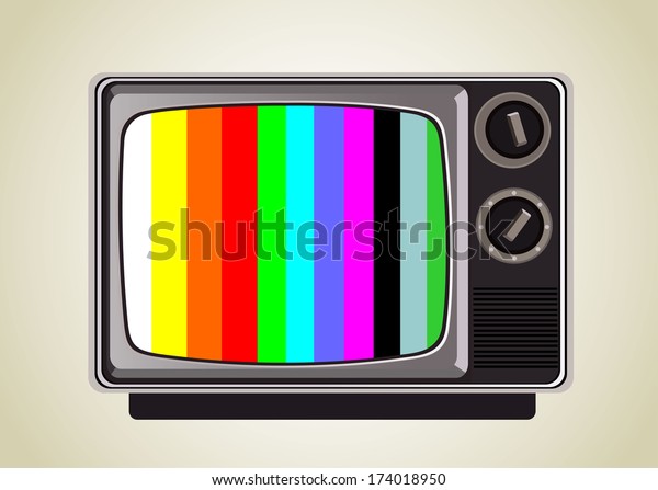 classic tv -colorful no\
signal\
background