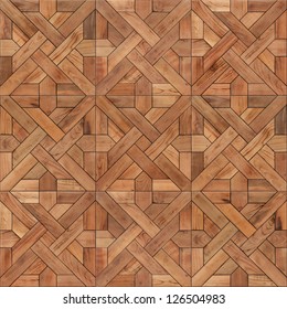 Classical wooden parquet seamless texture