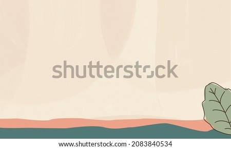 Clean background Autum, Fall Leaf, Fall background, pattern simple, background for presentation, Invitation, banner tips or ads, 