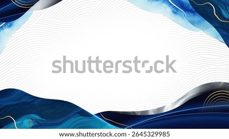 Clean Empty Abstract Luxury Background. Modern Minimal Premium Design Template. Amazing Welcome Invite. Grand Celebration Banner for Birthday and Anniversary. Elegant Decorative Layout Template. 