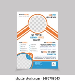 Cleaning Services Flyer, House Wash Service, Cleaning Poster