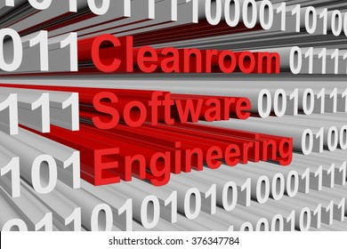 Cleanroom Software Engineering Presented Form Binary Stock Illustration ...