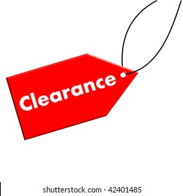 Clearance Tag