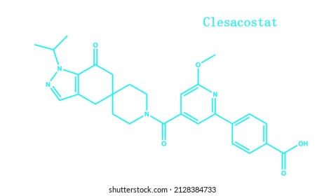 Clesacostat (formerly PF 05221304) Is A Small Molecule, Liver Directed Acetyl CoA-carboxylase (ACC) Inhibitor