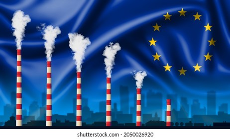 The Climate Crisis. Climate Change And Global Warming. Reducing CO2 In The European Union's. Carbon Emissions. Clean Air.