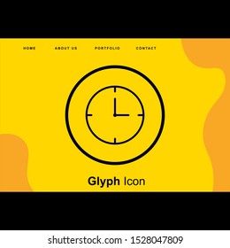  Clock Icon For Your Design,websites and projects.