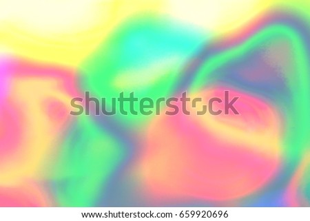 A Close up Image of Light Swirls Showing the Graduated Colour of Shapes