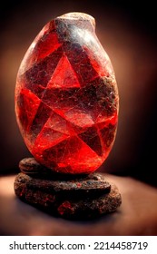 Close Up Of Magic Philosopher Stone