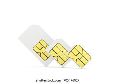 Close Multi Size Sim Card On Stock Illustration 705496027 | Shutterstock