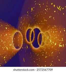 A close up of an object with a blurry background