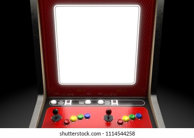 3d Render Arcade Machine Images Stock Photos Vectors Shutterstock