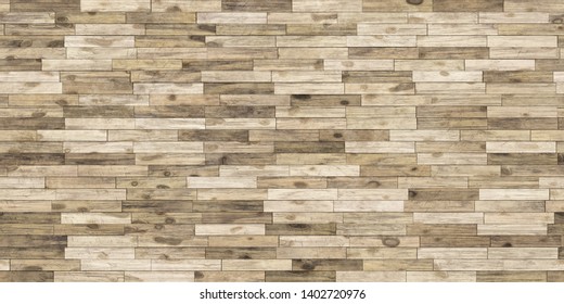Closeup of colorful realistic wood surface texture background, top view (Tiles seamless, High-resolution 3D CG rendering illustration)