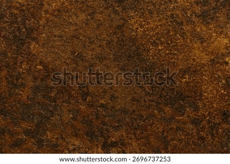 Close-up of a rusty ceramic HPL worktop, highlighting unique textures and warm earthy tones, ideal for interior design projects