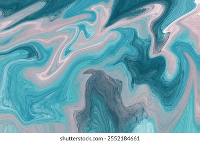 A close-up of a smooth marble surface with soft blue veins. The elegant texture makes it a perfect background for various design projects.