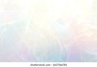 Closeup structure rainbow colors iridescent background. Interactive blur abstract pattern.
