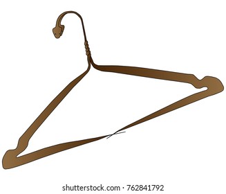 Clothes hanger - snake