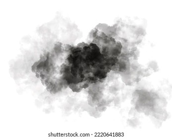 Cloud Brush. Splash Brush. Texture For Masking Photos. 