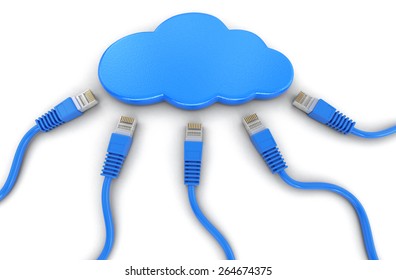 Cloud and computer cables