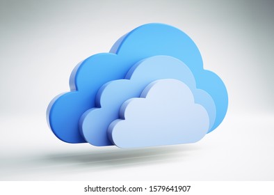 Cloud Computing - 3d Illustration