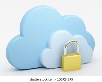 Cloud Computing Security Stock Illustration 106924295 | Shutterstock