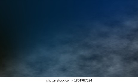 ​​Smoke cloud in the dark storm weather background, computer illustration graphic abstract background