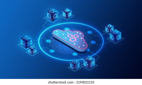 Cloudbased Integration Ipaas Cloud Services That Stock Illustration Cloudbased Integration Ipaas Cloud Services That Stock Illustration