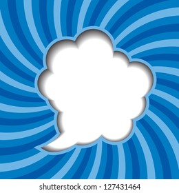Clouds background with sun rays  Raster version  illustration