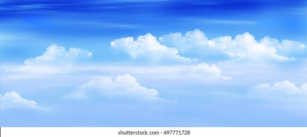 Blue Sky Painting High Res Stock Images Shutterstock
