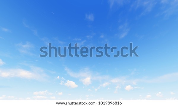 白黒の空の抽象的背景 青い空の背景に小さな雲 3dイラスト のイラスト素材