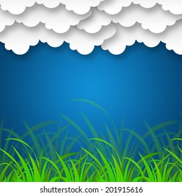 Cloudy Sky Background Meaning Cloudscape Or Stormy Landscape 