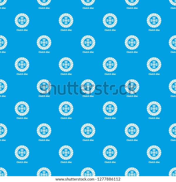 Clutch disc\
pattern seamless blue repeat for any\
use
