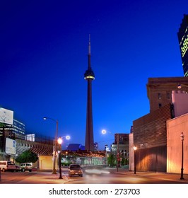 CN Tower By Night