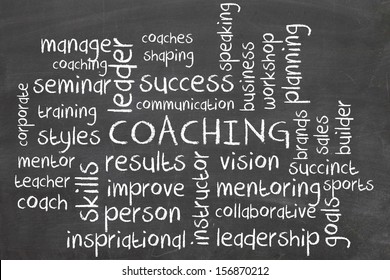 Coaching Word Cloud Stock Illustration 156870212 | Shutterstock