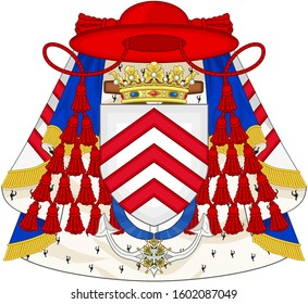 Coat Of Arms Of Cardinal Richelieu