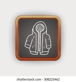 coat doodle