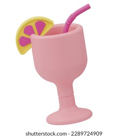 Cocktail mother's day 3D Illustration for web, app, infographic etc - Powered by Shutterstock