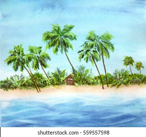 50,664 Island watercolor Images, Stock Photos & Vectors | Shutterstock