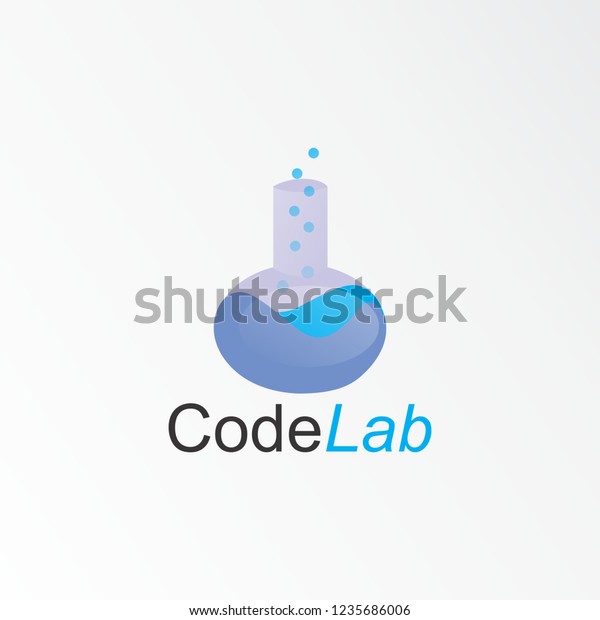 Codelab Logo Design Stock Illustration 1235686006 | Shutterstock