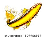 The cod-liver oil isolated on a white background