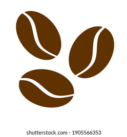 Coffee Bean Icon, Coffee Bean