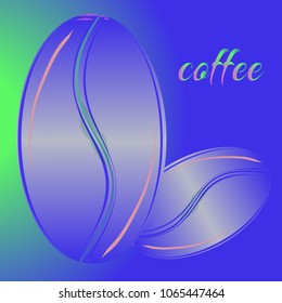 Coffee bean or seed.