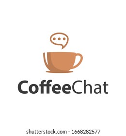 Coffee And Chat Logo Design