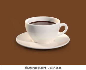 Coffee Cup 3d Illustration