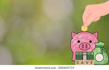 Coins to Riches: The Piggy Bank Savings Strategy - Powered by Shutterstock