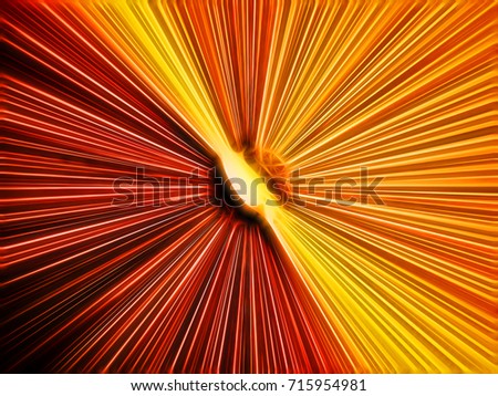 Collapsing sun with light rays illustration backdrop hd