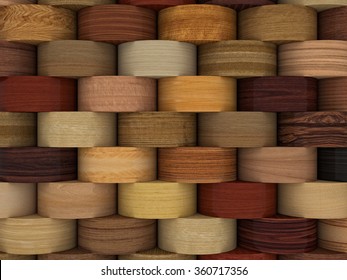 collection of different veneer background