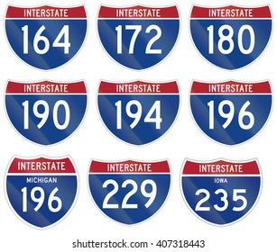 36 United states numbered highway system Images, Stock Photos & Vectors ...