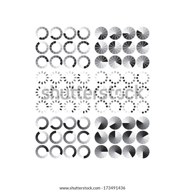 Collection Modern Loading Stock Illustration 173491436 | Shutterstock
