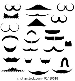 cartoon moustache Images, Stock Photos & Vectors | Shutterstock
